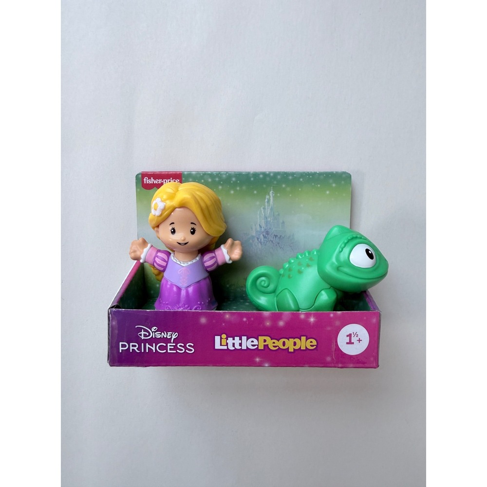 Fisher-Price Little People Disney Princess Rapunzel and Pascal Tangled Figures